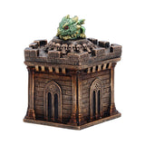 Green Dragon on Castle Crypt Box 12.5cm - Shop Boxes At Gift Moments - 2