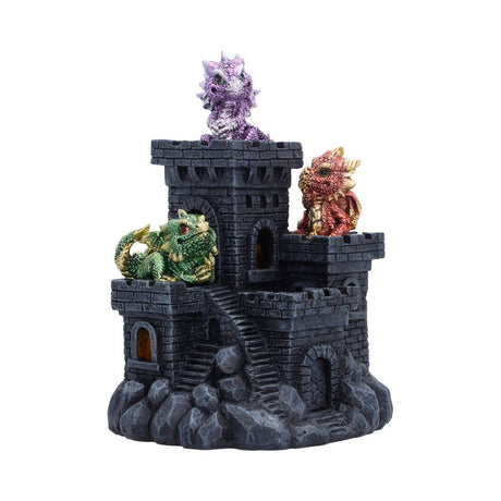 Dragonlings Keep LED Castle Display Piece 18cm - Shop Figurines Medium (15-29cm) At Gift Moments - 5