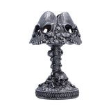 Gothic Skull Lamp Silver 22.6cm - Shop Lamps At Gift Moments - 5