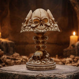 Gothic Skull Lamp Bone 22.6cm - Shop Lamps At Gift Moments - 1