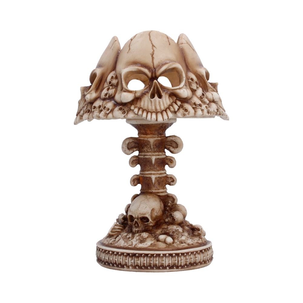 Gothic Skull Lamp Bone 22.6cm - Shop Lamps At Gift Moments - 2