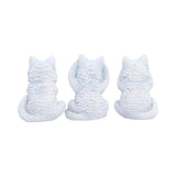Three Wise Wolf Pups 9cm - Shop Figurines Small (Under 15cm) At Gift Moments - 4
