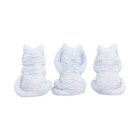 Three Wise Wolf Pups 9cm - Shop Figurines Small (Under 15cm) At Gift Moments - 4