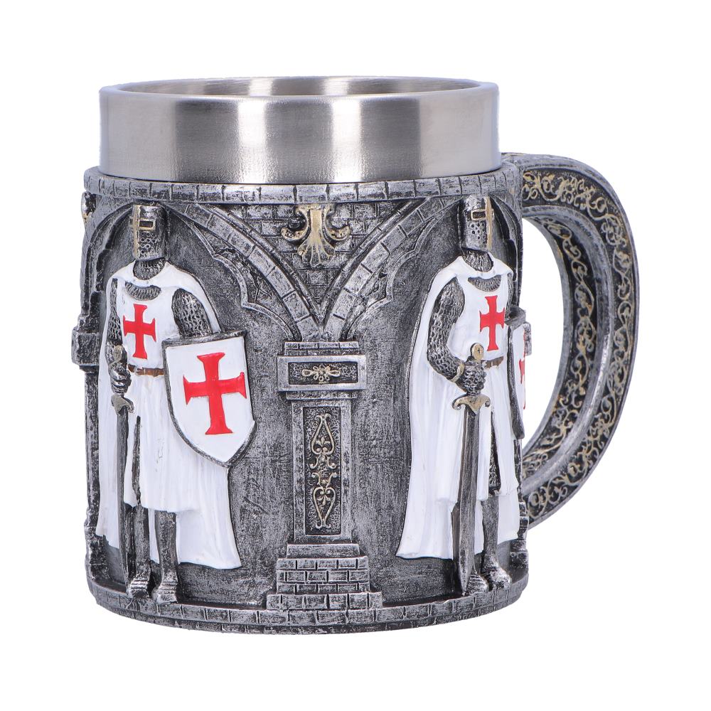 Medieval White Knight Tankard (Small) 11.9cm - Shop Tankards At Gift Moments - 5