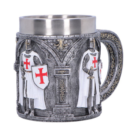 Medieval White Knight Tankard (Small) 11.9cm - Shop Tankards At Gift Moments - 5