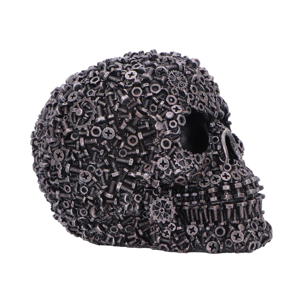 Screwed Skull Figurine 12cm - Shop Figurines Medium (15-29cm) At Gift Moments - 5