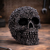 Screwed Skull Figurine 12cm - Shop Figurines Medium (15-29cm) At Gift Moments - 1