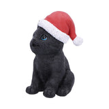 Black Cat with Santa Hat 18cm - Shop Figurines Medium (15-29cm) At Gift Moments - 3