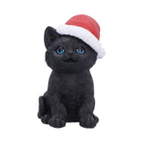 Black Cat with Santa Hat 18cm - Shop Figurines Medium (15-29cm) At Gift Moments - 2