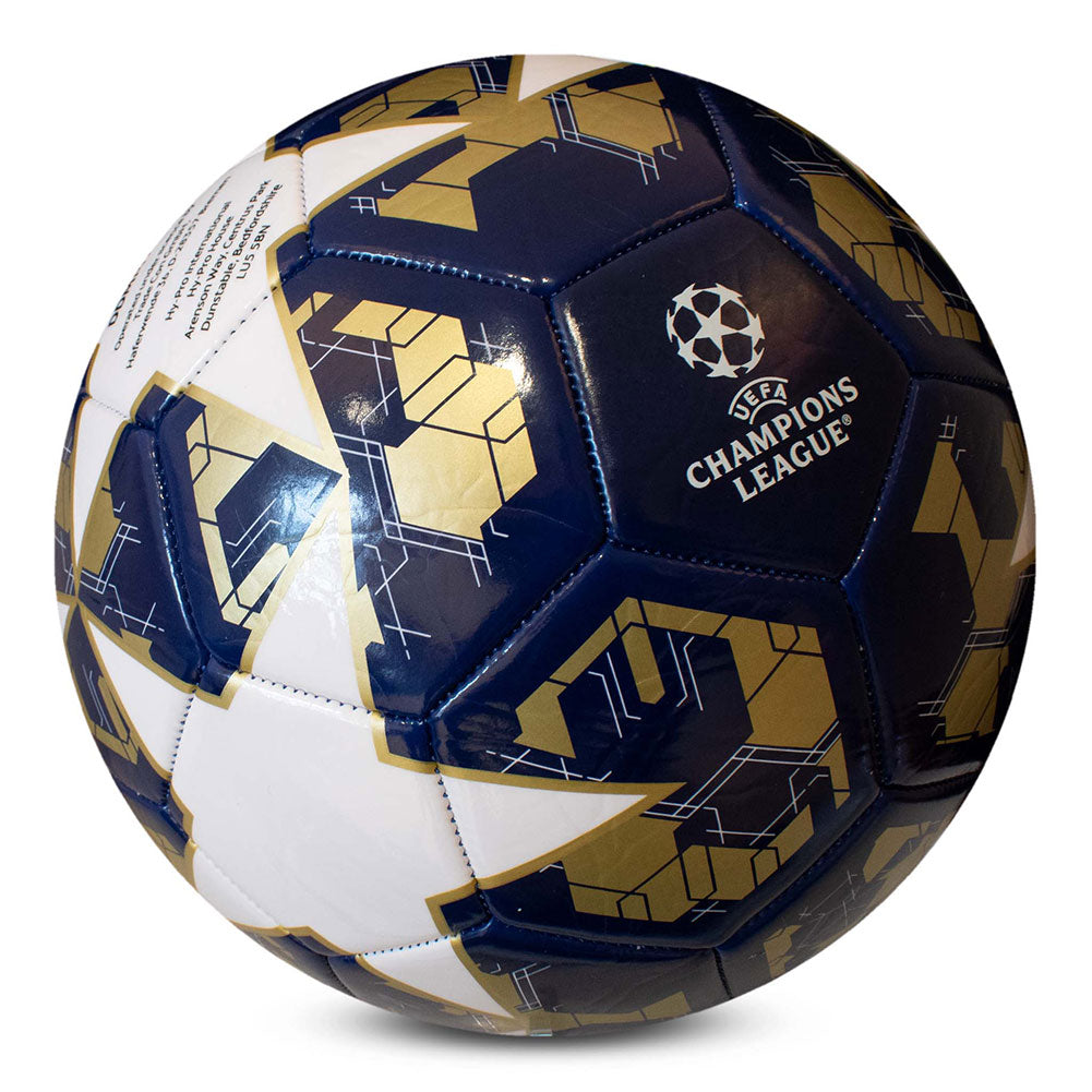 UEFA Champions League Navy Star Football: 3 Balls By UEFA Champions League