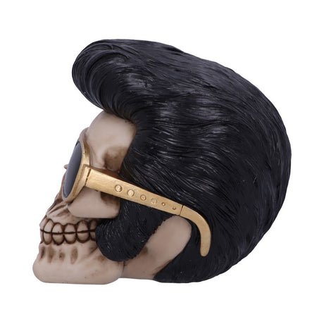 Uh Huh The King Elvis Skull Figurine: 4 - Figures & Collectables By Gift Moments