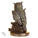 Ulula Bronze Academic Owl Figurine: 4 Figurines Medium (15 29cm) By Gift Moments
