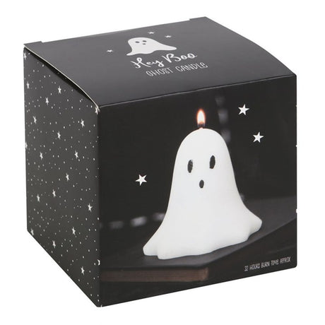 Unscented Ghost Candle 10cm: 5 - Candles By Gift Moments