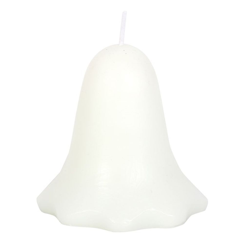 Unscented Ghost Candle 10cm: 4 - Candles By Gift Moments