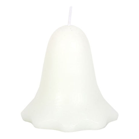 Unscented Ghost Candle 10cm: 4 - Candles By Gift Moments