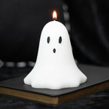 Unscented Ghost Candle 10cm: 1 - Candles By Gift Moments