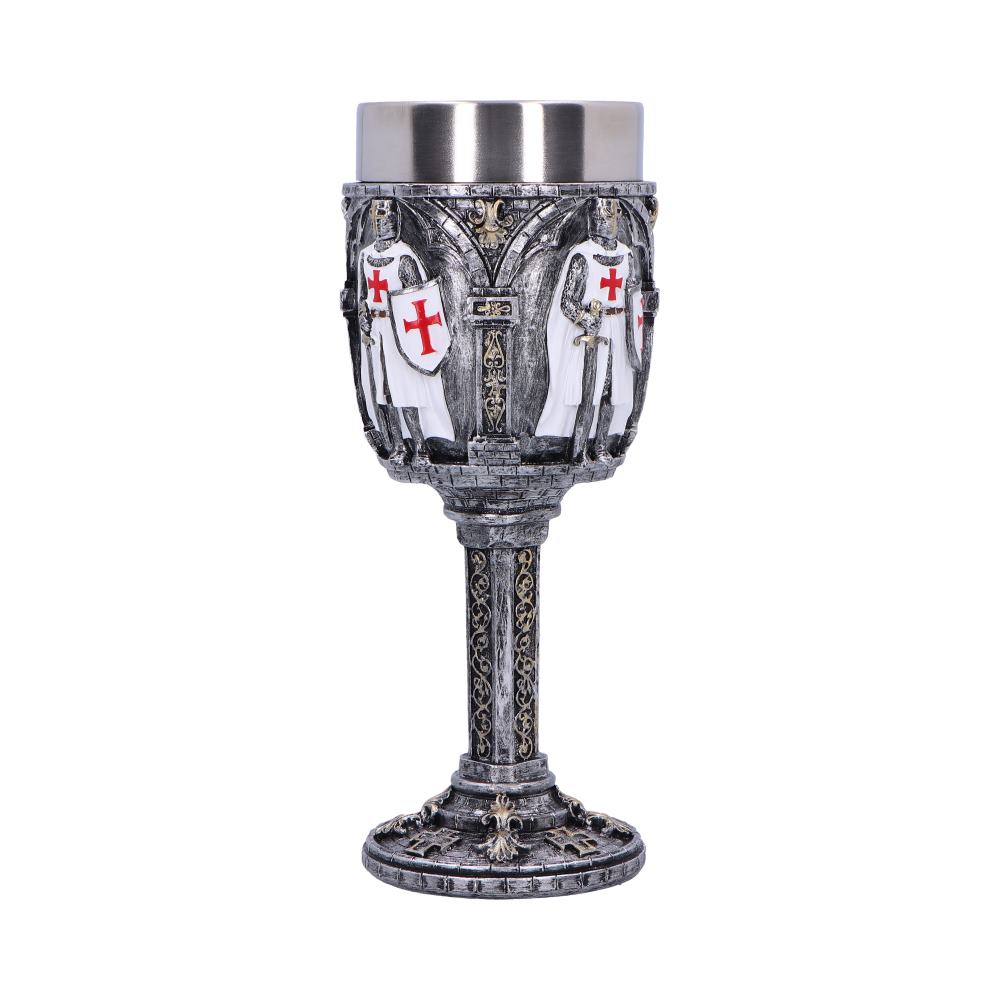 Valiant Medieval Knight Architectural Goblet: 3 - Goblets & Chalices By Gift Moments