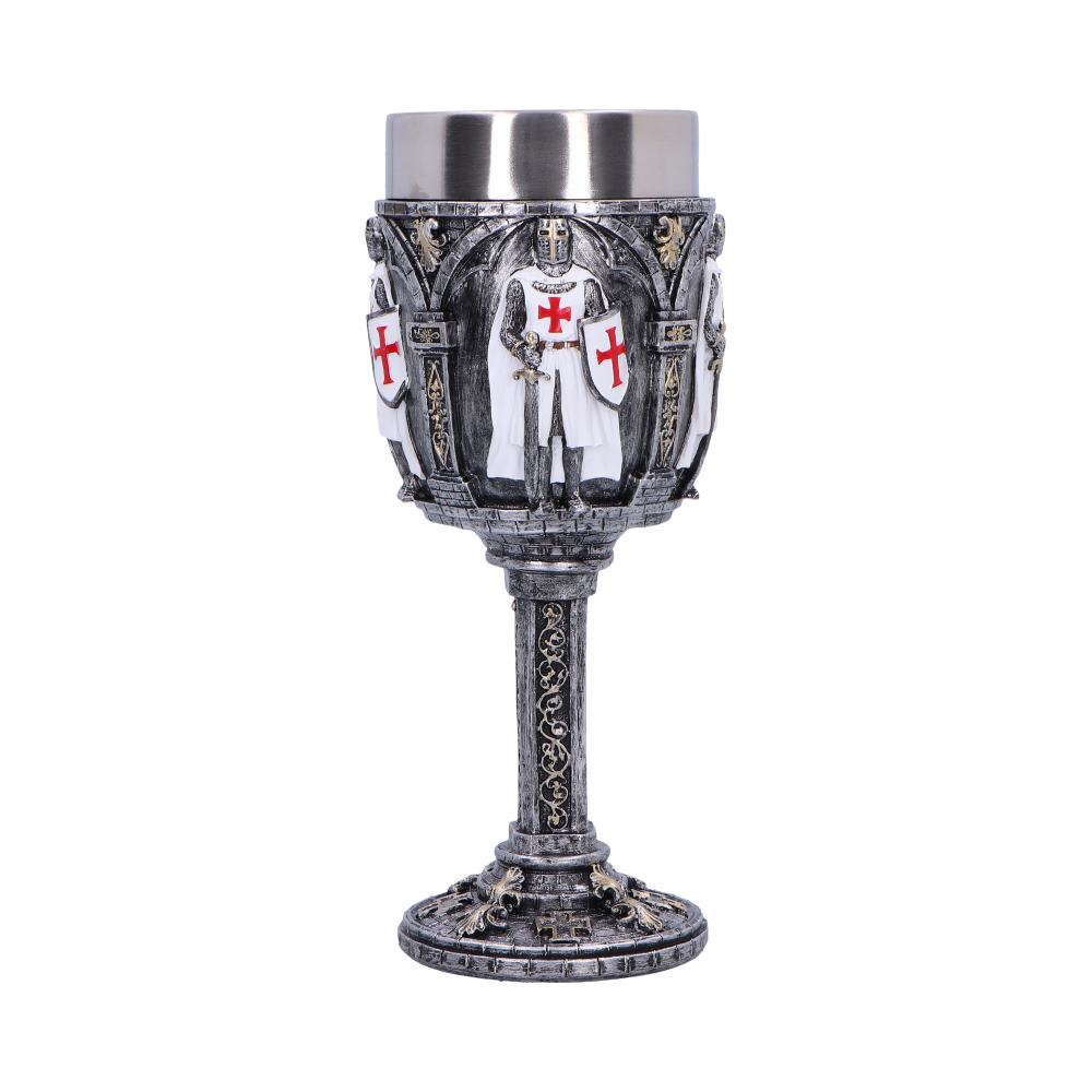 Valiant Medieval Knight Architectural Goblet: 2 - Goblets & Chalices By Gift Moments