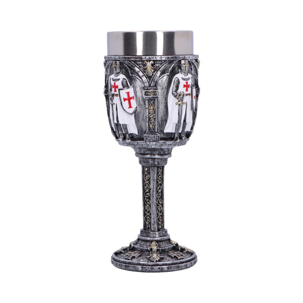 Valiant Medieval Knight Architectural Goblet: 5 - Goblets & Chalices By Gift Moments