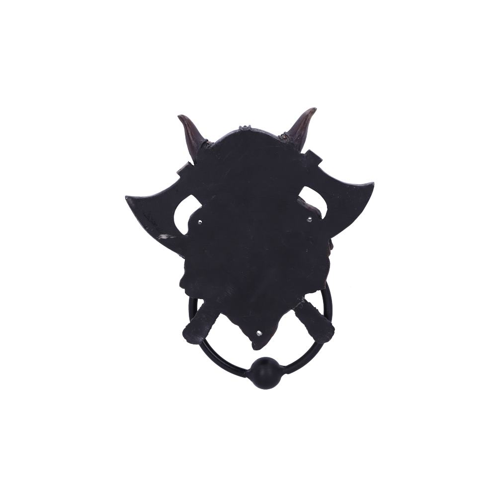 Viking Skull Door Knocker 18.5cm: 4 - Door Knockers By Gift Moments
