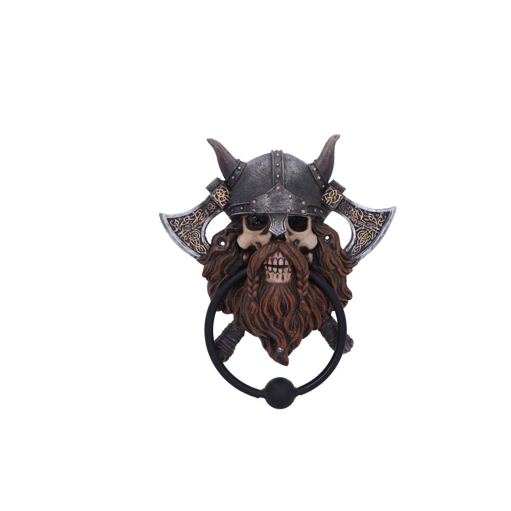 Viking Skull Door Knocker 18.5cm: 2 - Door Knockers By Gift Moments