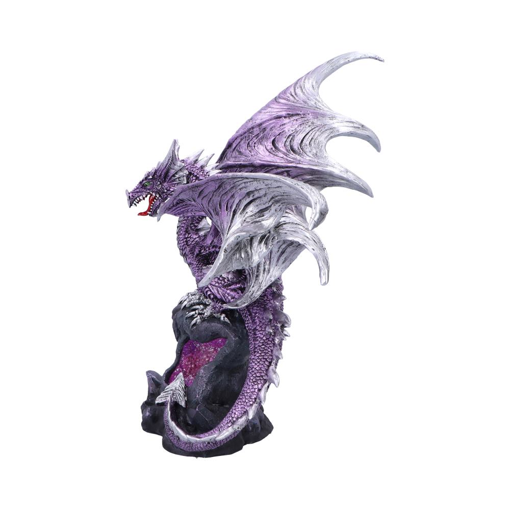 Viorel Large Dragon Figurine with LED Light Up Base: 3 Figurines Large (30 50cm) By NN Designs
