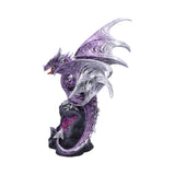 Viorel Large Dragon Figurine with LED Light Up Base: 3 Figurines Large (30 50cm) By NN Designs
