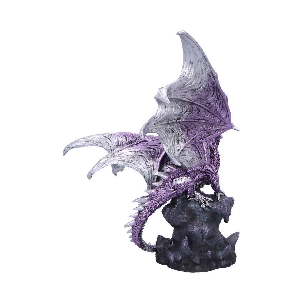 Viorel Large Dragon Figurine with LED Light Up Base: 4 Figurines Large (30 50cm) By NN Designs