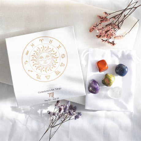 Virgo Crystal Tumblestone Set: 1 - By Gift Moments