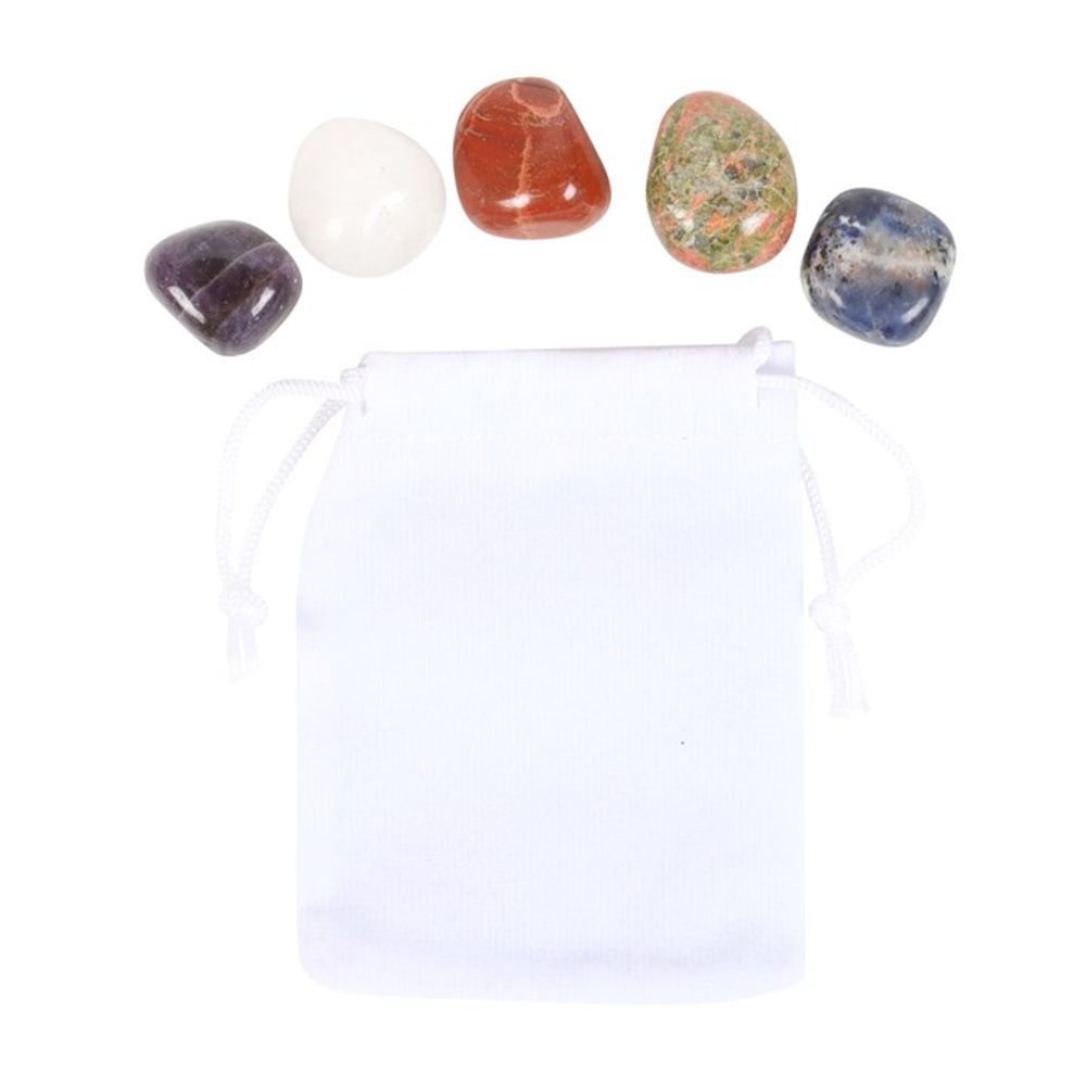 Virgo Crystal Tumblestone Set: 5 - By Gift Moments