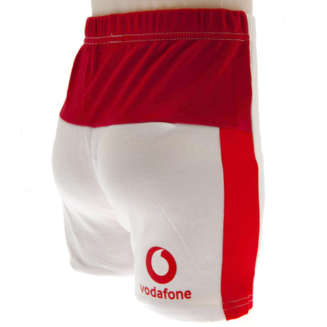 Wales RU Shirt & Short Set 6/9 mths SP: 4 - Baby Clothing By Gift Moments