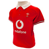 Wales RU Shirt & Short Set 6/9 mths SP: 2 - Baby Clothing By Gift Moments