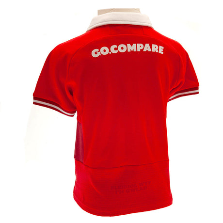 Wales RU Shirt & Short Set 6/9 mths SP: 5 - Baby Clothing By Gift Moments