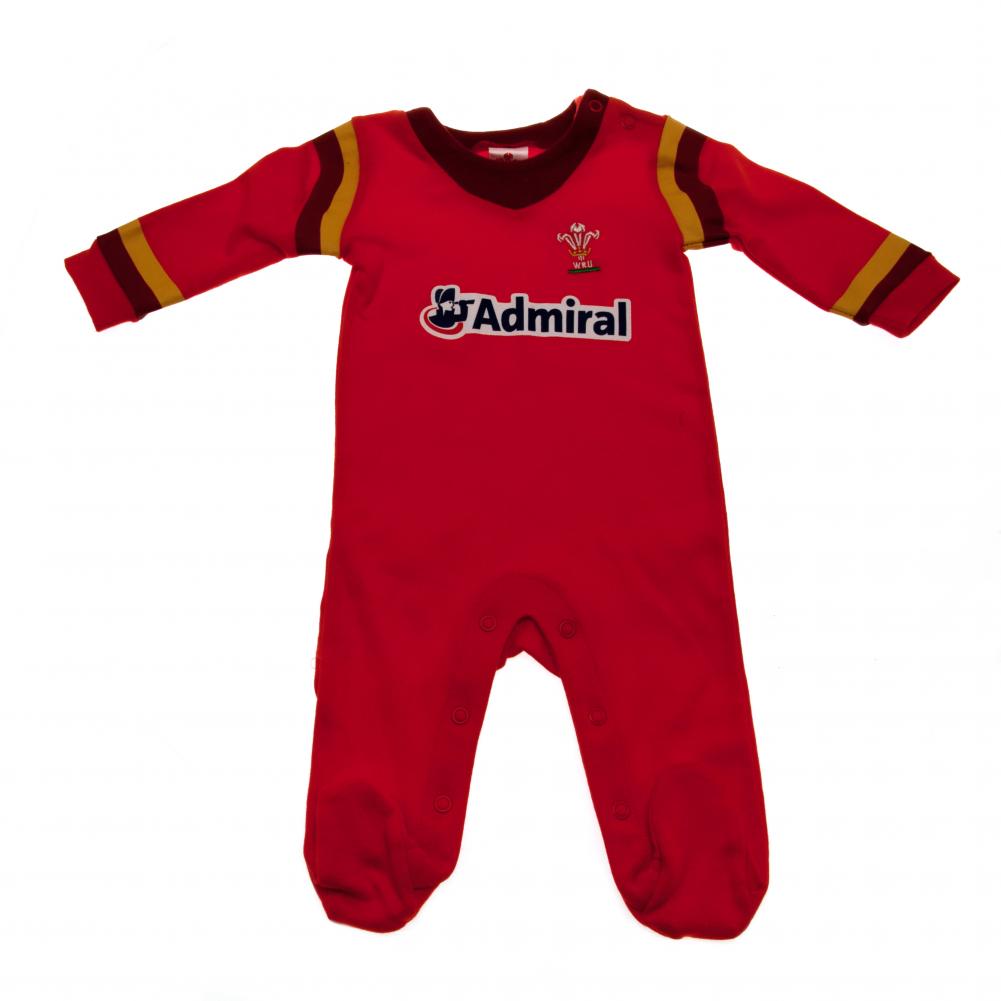 Wales RU Sleepsuit 12/18 mths GD: 1 - Baby Clothing By Gift Moments