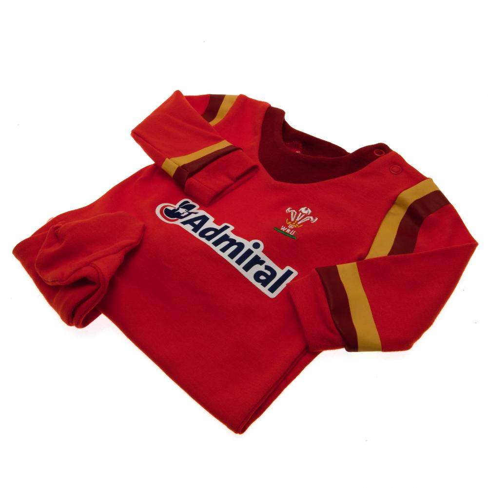 Wales RU Sleepsuit 12/18 mths GD: 2 - Baby Clothing By Gift Moments