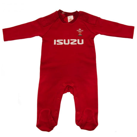Wales RU Sleepsuit 6/9 mths PS: 1 - Baby Clothing By Gift Moments