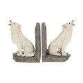 Wardens of the North White Wolf Bookends - Shop Bookends At Gift Moments - 2
