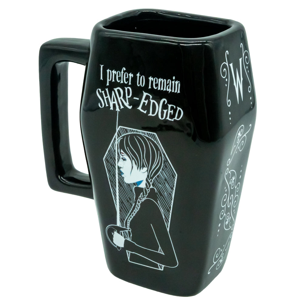 Wednesday 3D Coffin Mug - Shop Mugs At Gift Moments - 1