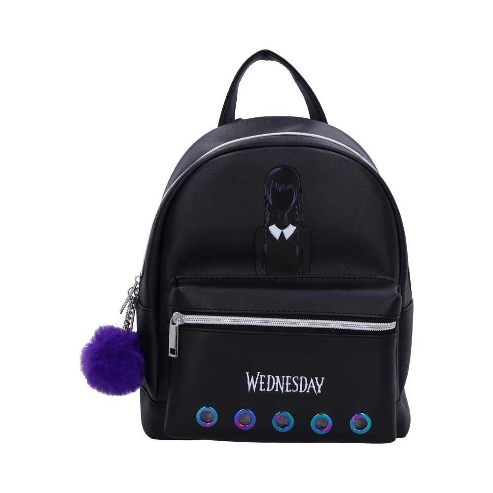 Wednesday Backpack in Black - Shop Bags At Gift Moments - 2