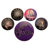 Wednesday Button Badge Set: 1 Badges By Wednesday