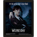 Wednesday 3D Lenticular Framed Picture: 2 - Wall Art By Wednesday