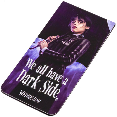 Wednesday Addams Dark Side Magnetic Bookmark: 4 - Bookmarks By Wednesday