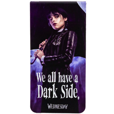 Wednesday Addams Dark Side Magnetic Bookmark: 3 - Bookmarks By Wednesday