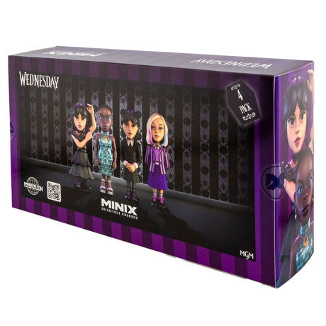 Wednesday MINIX Collectible Figurines 4-Pack: 8 - Figures & Collectables By Stranger Things