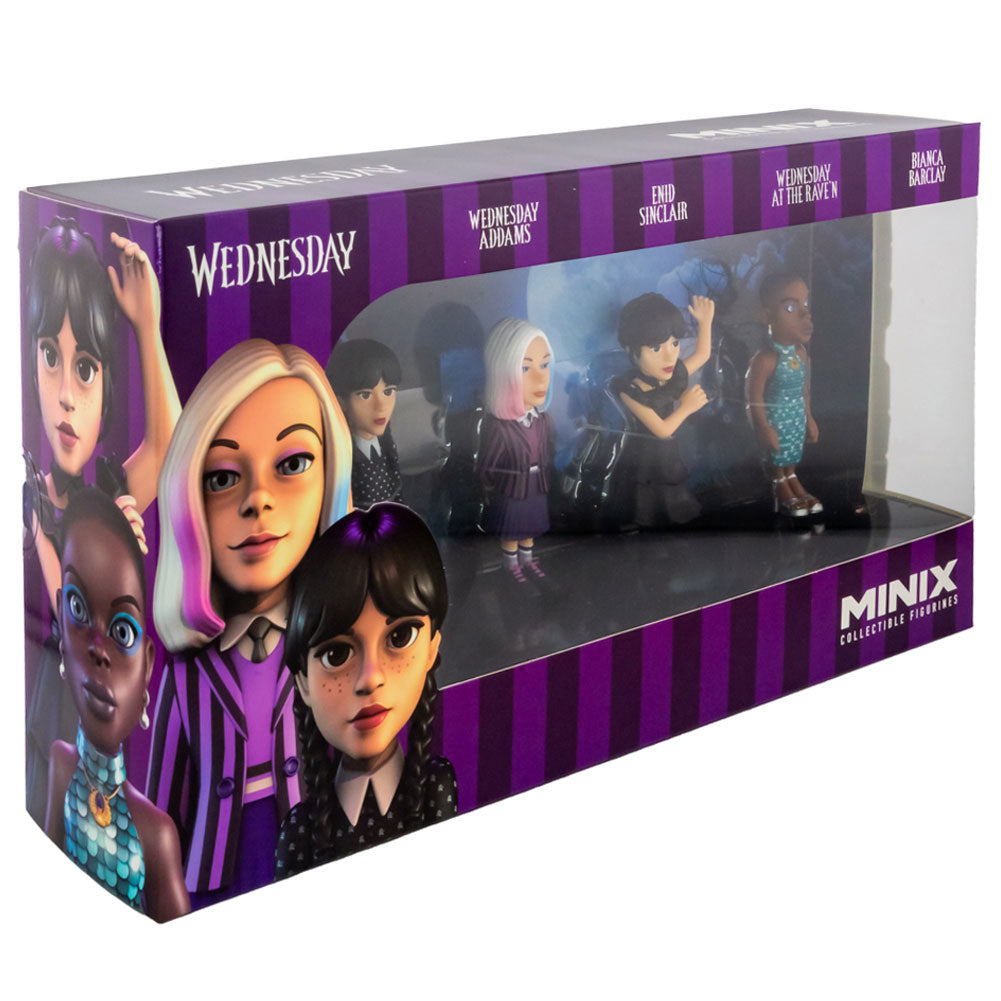Wednesday MINIX Collectible Figurines 4-Pack: 7 - Figures & Collectables By Stranger Things