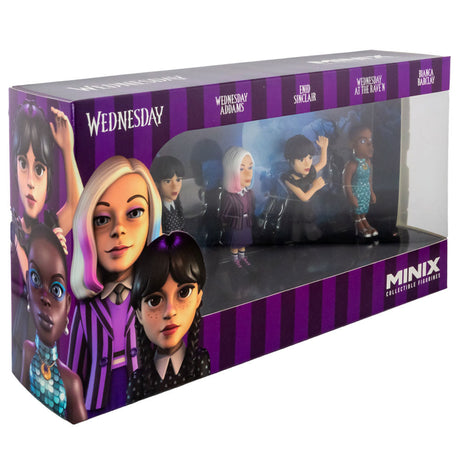 Wednesday MINIX Collectible Figurines 4-Pack: 7 - Figures & Collectables By Stranger Things