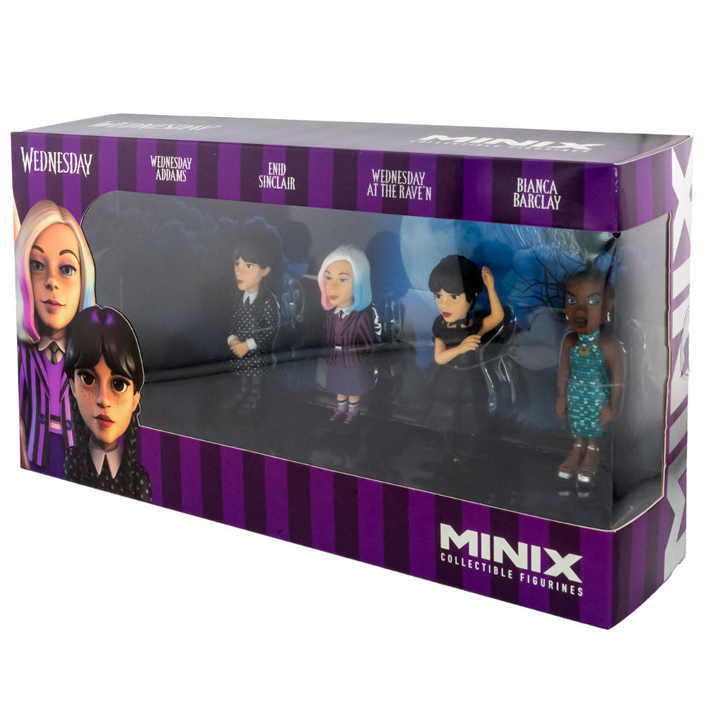 Wednesday MINIX Figures 7cm 4pk: 6 - Figures & Collectables By Wednesday