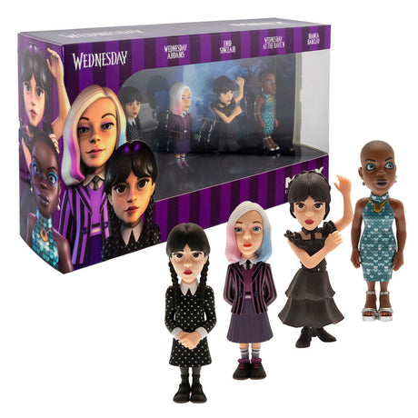 Wednesday MINIX Collectible Figurines 4-Pack: 1 - Figures & Collectables By Stranger Things