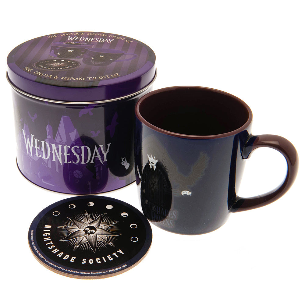 Wednesday Mug & Coaster Gift Tin: 1 - Gift Sets By Wednesday