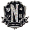 Wednesday Nevermore Pin Badge - Shop Badges At Gift Moments - 1